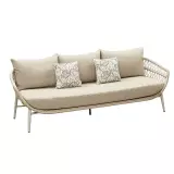 Zahradní třímístná pohovka VASCA 2.0 TAUPE