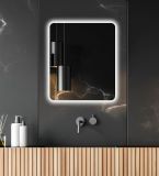 Zrcadlo AMBIENTE ROUNDED LED 60x70 CM