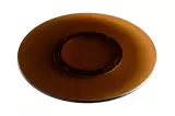 Otočný podnos SERVANT 50 CM jantarové tvrzené sklo Otočný podnos SERVANT 50 CM jantarové tvrzené sklo