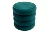 Taburet s ÚP VOQUE 40 CM zelený samet Taburet s ÚP VOQUE 40 CM zelený samet