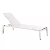 Zahradní lehátko EMOTI WHITE