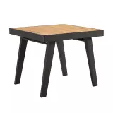 Zahradní jídelní stůl EMOTI 90 CM BLACK