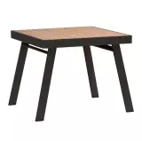 Zahradní jídelní stůl YORK 90 CM BLACK Zahradní jídelní stůl YORK 90 CM BLACK