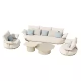 Zahradní 5 místná sedací souprava CALLA SAND BEIGE