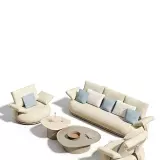 Zahradní 5 místná sedací souprava CALLA SAND