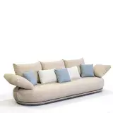 Zahradní třímístná pohovka CALLA SAND