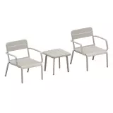 Zahradní stohovatelný set JOY TAUPE