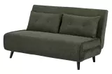 Rozkládací pohovka SMART MULTIFUNCTION 140 CM zelená manšestr