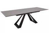 Jídelní stůl CONCORD ANTRACIT 180-230 CM keramika rozkládací