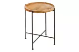 Odkládací stolek TRAYFUL 50 CM masiv mango skládací