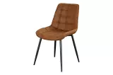 2SET jídelní židle ROADSTAR koňaková/černá mikrovlákno 2SET jídelní židle ROADSTAR koňaková/černá mikrovlákno