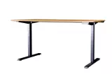 Výškově nastavitelný kancelářský stůl OAK DESK 140 CM dubový vzhled