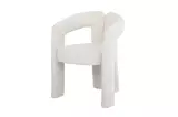 Designová jídelní židle ARCH krémově bílá colin bouclé Designová jídelní židle ARCH krémově bílá colin bouclé