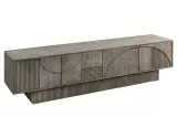 Televizní stolek ART DECO GREY 200 CM masiv mango