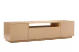 Televizní stolek LOFT 160 CM greige/přírodní