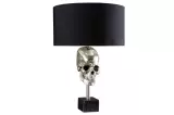 Stolní lampa SKULL 56 CM stříbrná