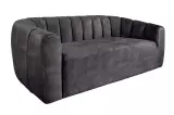 Pohovka BABYLON 3M 200 CM antracitová samet