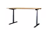 Výškově nastavitelný kancelářský stůl OAK DESK 120 CM dubový vzhled Výškově nastavitelný kancelářský stůl OAK DESK 120 CM dubový vzhled