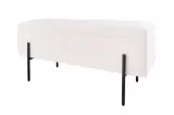 Lavice LOFT 100 CM s úložným prostorem bílá colin bouclé