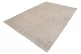 Koberec WOOL 350x240 CM stříbrně šedá vlna