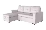 Rozkládací rohová pohovka s ÚP APARTMENT II UNI 205 CM šampaňská béžová samet