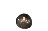 Stropní svítidlo LIQUID DIAMOND 35 CM kouřová černá