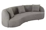 Pohovka ATELIER 3M 230 CM šedá colin bouclé