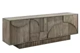 Komoda ART DECO GREY 170 CM masiv mango