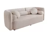 Pohovka ART DECO 3M 200 CM béžová colin bouclé