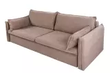Rozkládací pohovka APARTMENT 3M 215 CM taupe manšestr