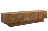 Televizní stolek ART DECO BROWN 200 CM masiv mango