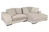 Rohová pohovka BABYLON 270 CM béžová manšestr UNI Rohová pohovka BABYLON 270 CM béžová manšestr UNI
