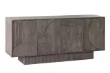 Komoda ART DECO II GREY 170 CM masiv mango