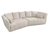 Pohovka ROYAL XL 295 CM šampaňská colin bouclé