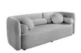 Pohovka ART DECO 3M 200 CM šedá colin bouclé
