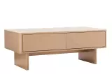 Konferenční stolek SAVOY 3D 120 CM béžový/travertin
