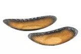2SET mísa ORIENT 35/45 CM zlatá s patinou