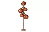 Stojací lampa LIQUID DIAMOND 170 CM měděná