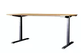 Výškově nastavitelný kancelářský stůl OAK DESK 160 CM dubový vzhled