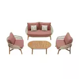 Zahradní 4 místná sedací souprava VASCA RED