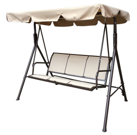 Zahradní houpačka MACAO  béžová