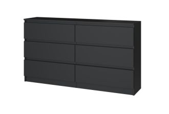 Komoda Malvína M6 140 černá