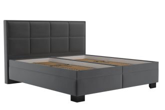 Postel Elezar 180x200 šedá/černé nohy