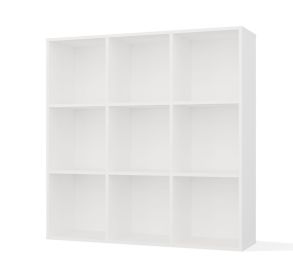 Knihovna Manja 3x3 bílá