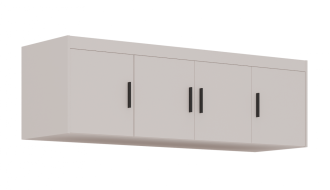 Nástavec na skříň Enja 4D písková béžová