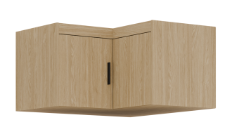 Nástavec na rohovou skříň Enja 2D dub olejovaný
