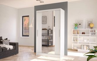 Skříň Kosta II 100 - bílá