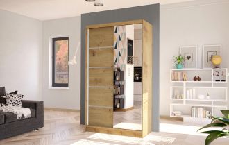 Skříň Diem III 100 - dub artisan