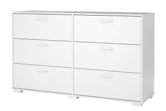 Komoda Selina 702 bílý lesk