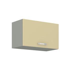 Kuchyňská skříňka Karpo 60 GU 36 1F krémový lesk/šedá